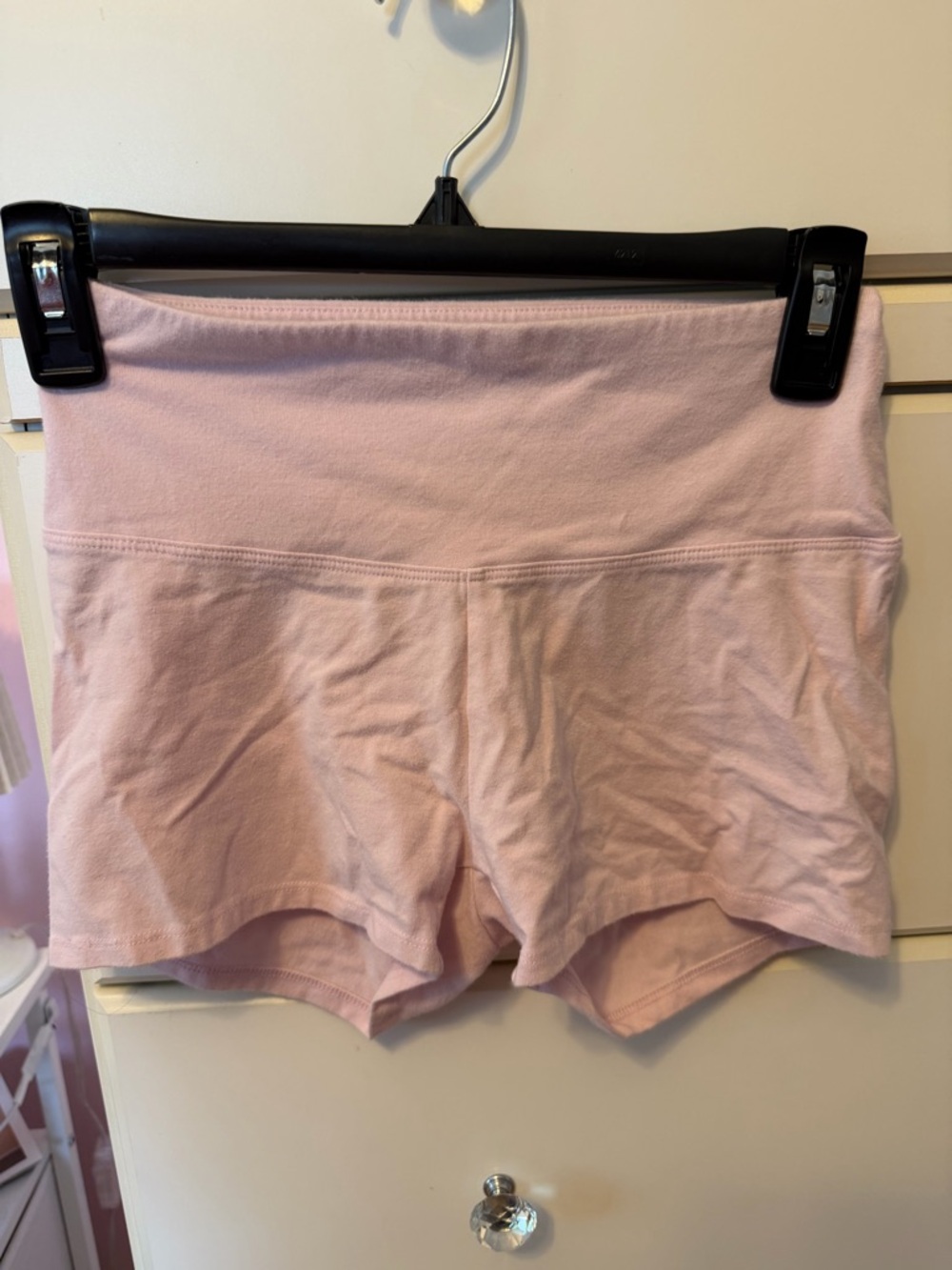 wild fable Light Pink High-Rise Bike Shorts